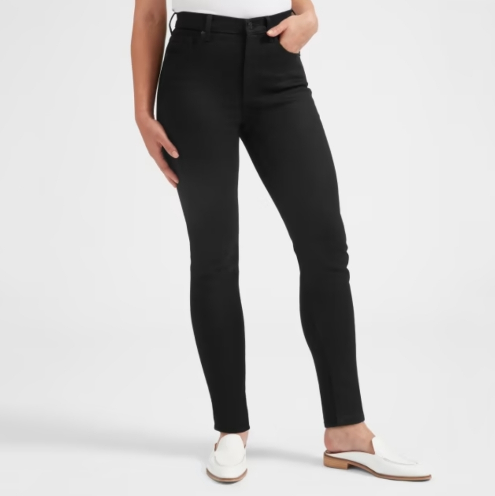 everlane women black High Rise Skinny SZ 27 Ankle